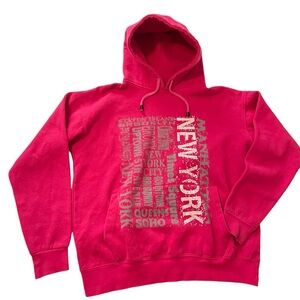 Women’s Hoodies and Sweatshirts Size Small - New York City Pink